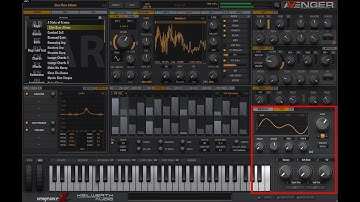 Vengeance Producer Suite - Avenger - Tutorial Video #6: MODMATRIX & LFO