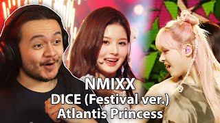 NMIXX - 'DICE (Festival ver.)' & 'Atlantis Princess' @ MBC Gayo Daejejeon 2022 | REACTION