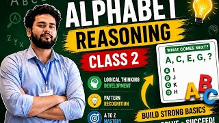 Alphabet Reasoning class 2 | for ADRE, Assam Police SI, Ssc |