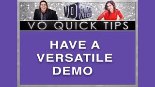Bill Ratner - You Need To Have Versatile Demos