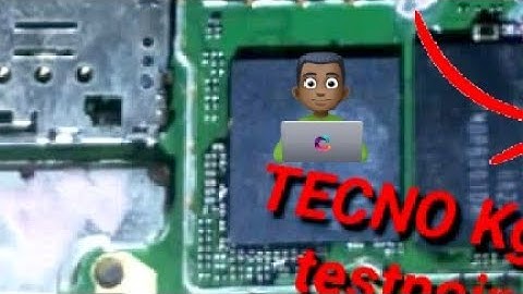 Tecno Spark 8P (KG7h) Testpoint... Forward to "ZOOM"