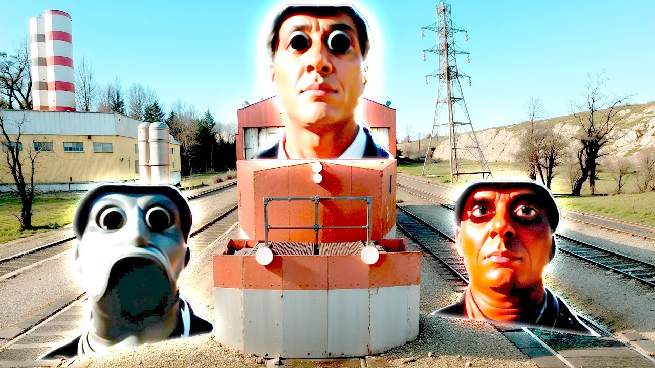 МЫ УБЕГАЕМ ОТ ОБУНГИ НА ПОЕЗДЕ! 🚨 НЕРЕАЛЬНАЯ ПОГОНЯ Garry's Mod