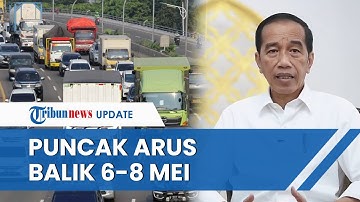 Jokowi Imbau Pemudik Kembali Lebih Awal, Kebijakan One Way & Ganjil Genap Diterapkan saat Arus Balik