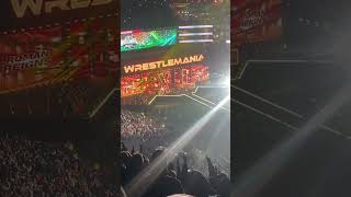 Roman Reigns Wrestlemania 40 entrance (Night 2)