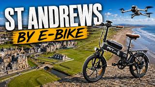 E-Bike Ride & Drone Flight Over St Andrews!