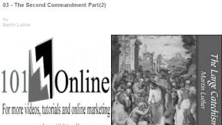 Celebrity 03 - The Second Commandment Part(2) The Large Catechism 101online Wealth