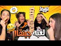 تحدي لعبه الجينقا معه ميمي والبنات