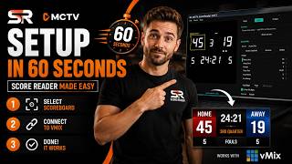 ScoreReader Setup in 60 Seconds | Automatic Scoreboard Recognition for vMix