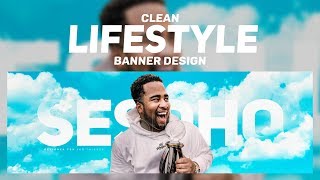 PS Tutorial: Clean Lifestyle/Sky Banner design
