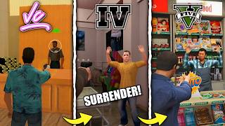 Evolution of STORE ROBBERY in Every GTA Game! (GTA 3→GTA 5)