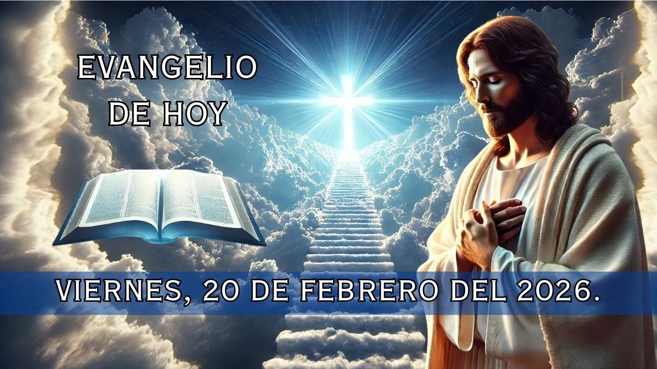 Evangelio de Hoy Viernes 20 de Febrero del 2026 Mt 9, 14 15 - YouTube