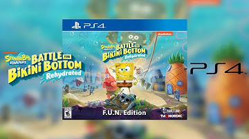 SpongeBob Battle for Bikini Bottom Rehydrated F.U.N. Editon Unboxing and First Impressions