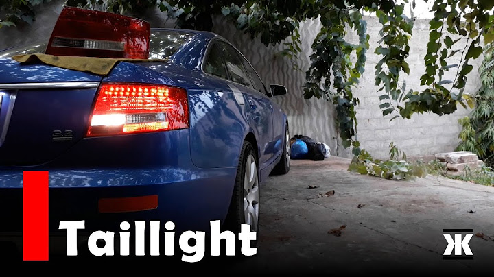 2007 audi a6 tail light assembly