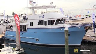 2018 Northern Marine 57 Expedition Yacht  Deck Interior Walkaround  2018 Fort Lauderdale Boat Show