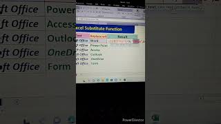 Excel substitute function ultimate tips top tips advance Excel tips #youtubeshorts #viralvideo