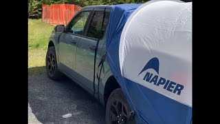 Review of Napier truck tent for Ford Maverick