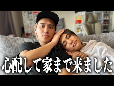 こめおが急に自宅へ現れた