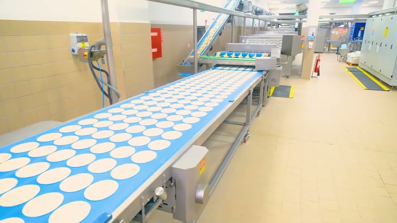 PİZZA ÜRETİM HATTI - TRAK MAKİNE