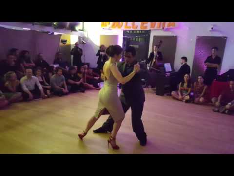 Anayansi Macherel y Carlos Estigarribia bailan con Solo Tango, la Tupungatina (O.Pugliese)