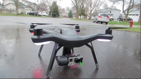 3DR Solo UNBOXING + 1st Flight!!!(2017)