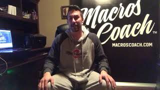 IIFYM Macro Coaching, Custom Meal Plans, Online Training