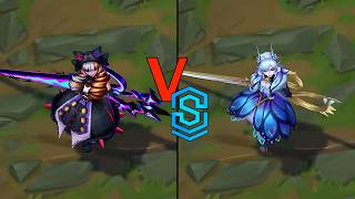 Soul Fighter Gwen VS Faerie Court Gwen Skins Comparison