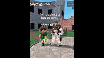 1v1ing a fan in mm2! #roblox #rblx #mm2 #mm2roblox #murdermystery #murdermystery2 #dontflop #viral
