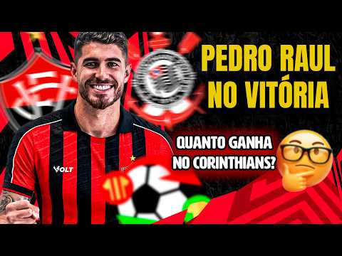 URGENTE! VITÓRIA VAI PRA CIMA DE PEDRO RAUL? | MERCADO DA BOLA DO LEÃO