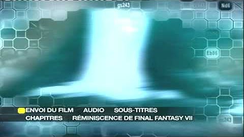 intro dvd de final fantasy advent children