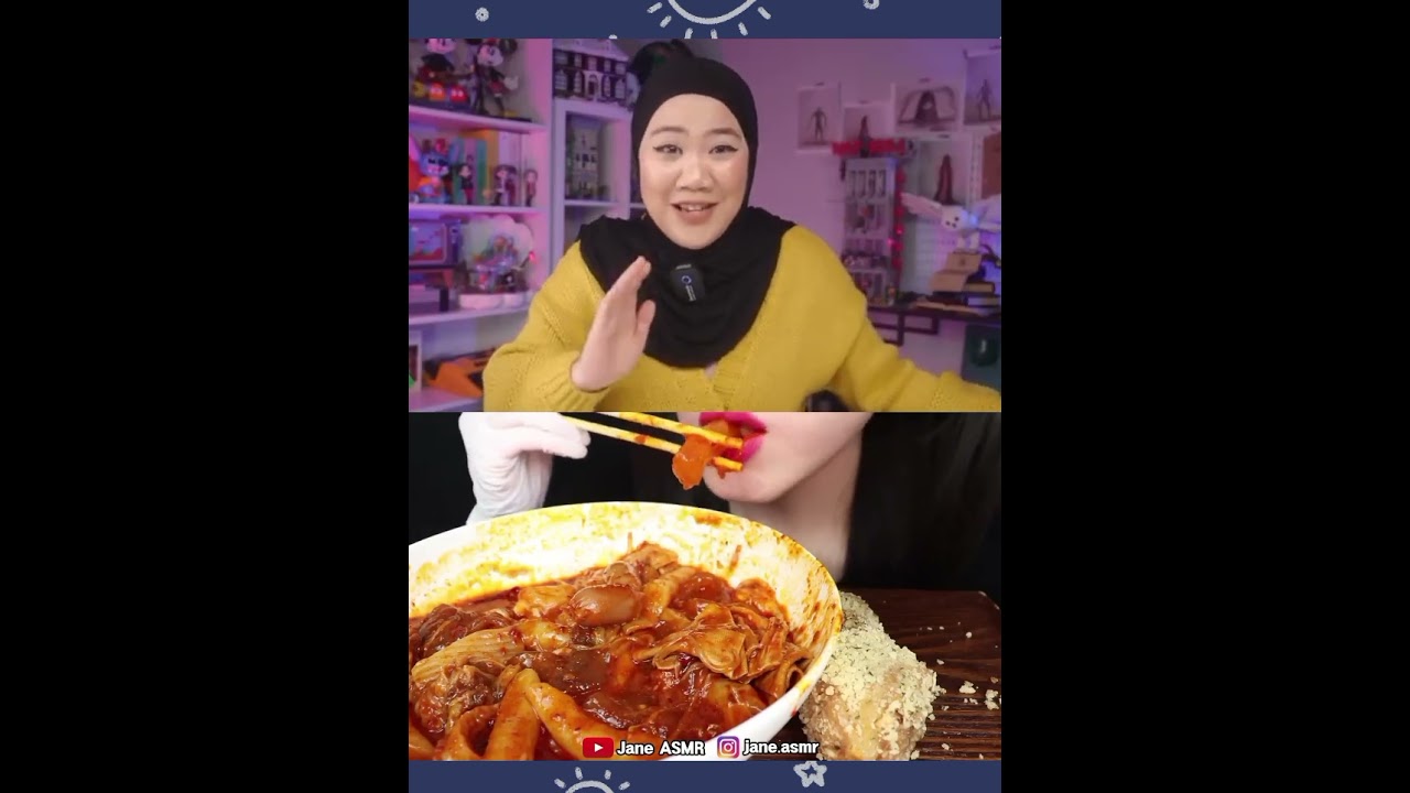 NADIA OMARA × JANE ASMR 🫐 (Rambut Sambung)