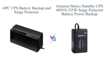 APC BE600M1 vs Amazon Basics Standby UPS 400VA 💥 Which is Better?