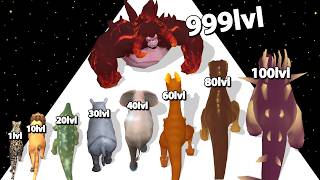 Animal Evolution 3D - Level Up Animal Max Level Gameplay Part 2