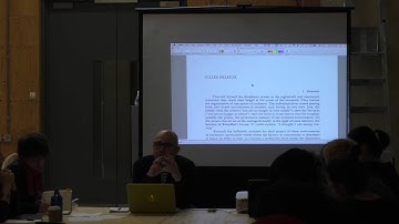 January 20, 2016 --Postscript on the societies of control