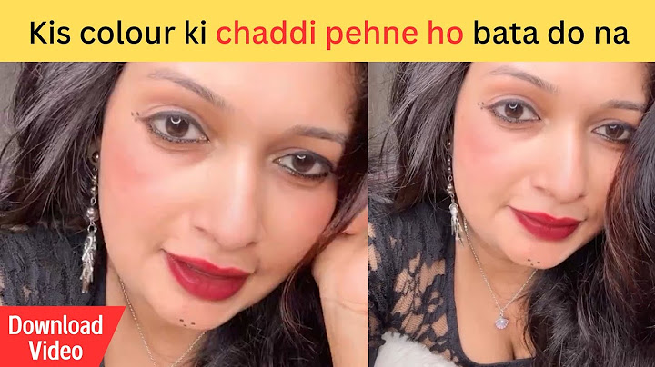 Kis colour ki chaddi pehne ho bata do na meme template II Viral girl asking kis colour ki chaddi