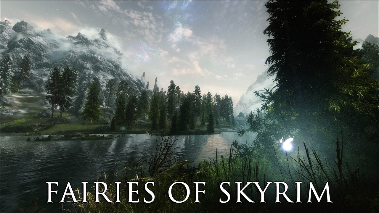 TES V Skyrim Mods Fairies of Skyrim YouTube