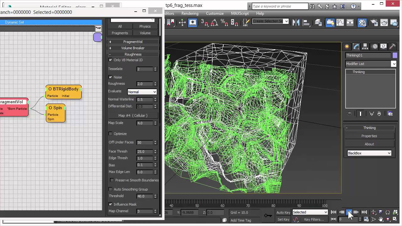 thinking particles 3ds max everything disappeared