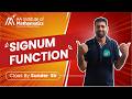 Signum Function | JEE Maths | Sunder Sir