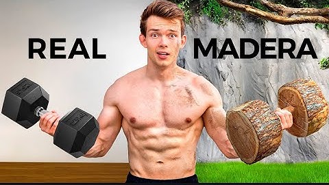 Construí un gimnasio primitivo en 50 horas