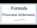 Polyatomic Ions and Potassium Chemistry