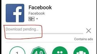 Playstore Download Pending Problem Solution