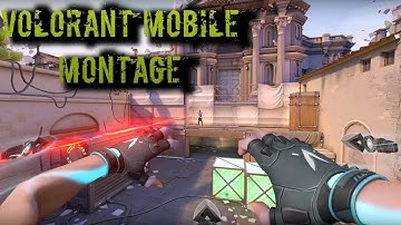 VaLORANT MOBILE/ HYPER FRONT   MUSIC SYNC MONTAGE #MONTAGE #VALORANT #GAMING