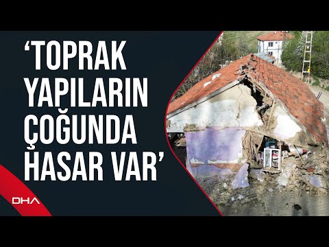 Kırsaldaki toprak yapılar depremin büyüklüğüne bakmaksızın yıkılıyor