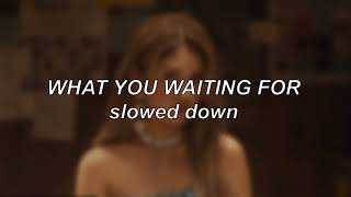 SOMI (์ ์๋ฏธ) - What You Waiting For | Slowed Down   reverb