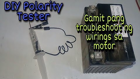 DIY Polarity Test light