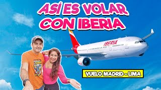 Así fue Nuestro Vuelo ✈️ con IBERIA de  MADRID🇪🇸 a LIMA 🇵🇪 by Destinados a Viajar 4,433 views 8 months ago 6 minutes, 46 seconds