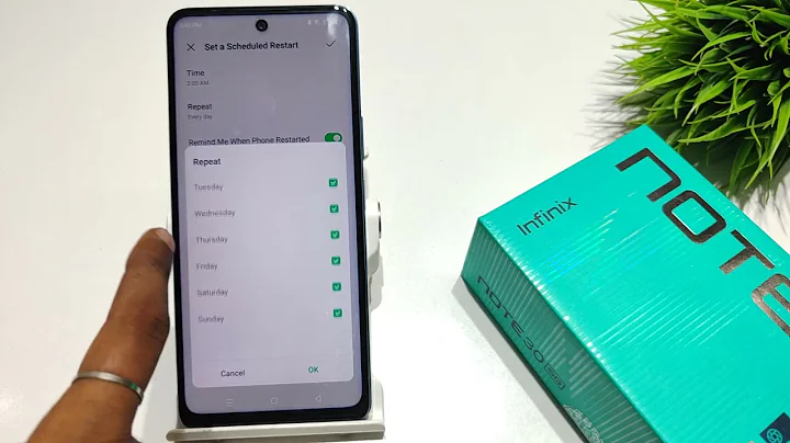 How to schedule auto power off in Infinix note 30 pro | Infinix note 30 Auto power on schedule kare