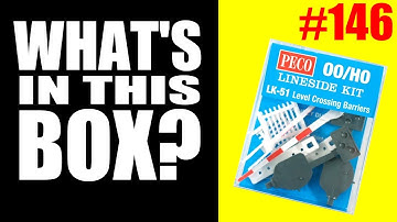 146 - Peco LK-51 Level crossing barriers kit OO gauge