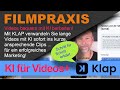 Videos aus Videos vollautomatisch mit KI erstellen – so geht’s mit Klap kinderleicht und bequem