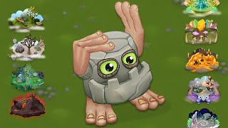 Noggin - All Monster Sounds & Animations My Singing Monsters