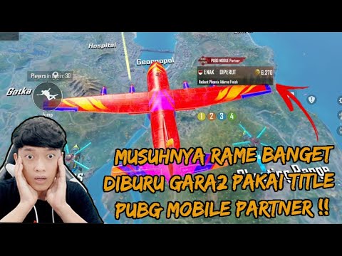 EKSPERIMEN NYALAIN RP DAN PAKAI TITLE PUBG MOBILE PARTNER ,GILA LANGSUNG RAME MUSUHNYA – PUBG MOBILE